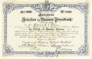 Hønefoss og Oplands Privatbank