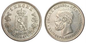 1 Krone 1897 Kv g01 (*)