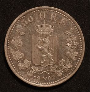 50 øre 1902. Kv.01