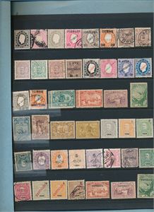 TIMOR Plansje1886-1902 i blandet kvalitet