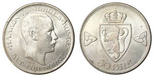 50 Øre 1916 Kv 0 *