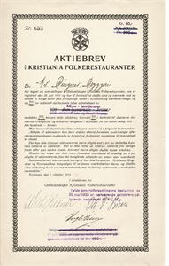 Kristiania Folkeresturanter
