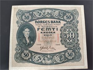 50 kroner 1940 C