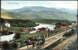 Drøyt 400 norske stedskort, hvor kun noen er i småformat.