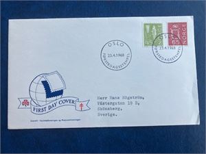 NK 604-05 Bruksmerker FDC