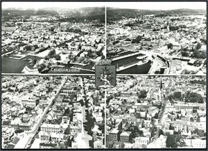 Drøyt 600 postkort, nær alle er norske stedskort i storformat og nær alle i farger. Mange fra Oslo.