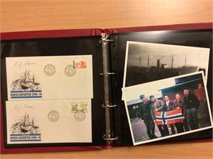 Feltpost Samling i album med 40+ mest nyere bruksbrev med norske Felpoststempler samt noe annet