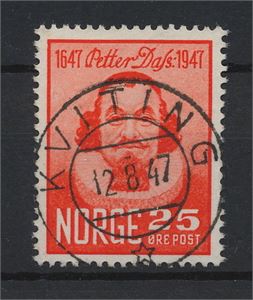 NK 370 Kviting 12-8-47 (No,5) fullst. på 25ø Petter Dass