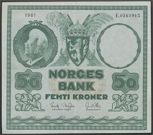 50 Kroner 1961 E.0161915 Kv 01
