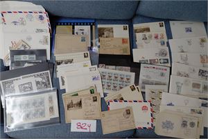 TSJEKKOSLOVAKIA Bunke brev, FDC, Kleinbogen og dublettposer + noen nyere og eldre helsaker.