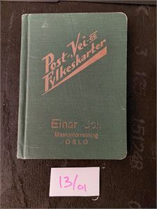 POST - VEI- OG FYLKESKARTER 1936-utgaven