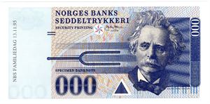 Spesialtrykk fra Norgesbank 1995. Kv.0