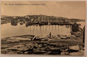 HVASSER, Den danske brændevinsflaate i Vasserhavn 1921, brukt i 1946.