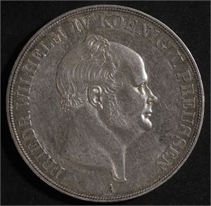 2 thaler 1855 A Preussen 01 Friedrich Wilhelm IV, Veriensdobbeltthaler