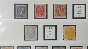ISLAND ostämplad **/*/(*) samling 1873- 1983 i Lindner album. Många bättre märken och serier, bland annat