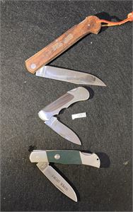 KNIVER Ubrukte kniver fra nedlagt importør, 30-50 år gamle