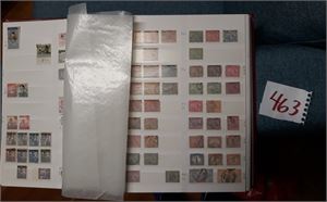 AFRIKA 64 siders bok med en del merker. Mye Burundi, men EGYPT og GOLD COAST er nok best