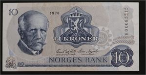 10 kroner 1978 Norge 0 H00085515
