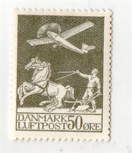 Danmark Luftpost 1929