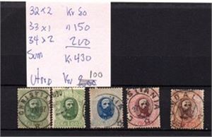 NK32,33,34 Pent stemplet