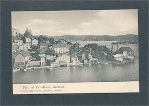 PARTI AF ARENDAL  (PMD). Ubrukt og perfekt