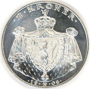 2 krone Jubileum 1906. 0