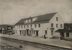 MO I RANA stasjon (NO) A6 s/h (Nordahl 550) brukt 1952