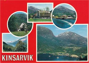 Båtkort - "Hardingen" ved Kinsarvik