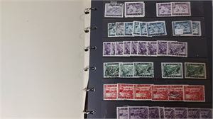 ÖSTERRIKE samling äldre-modernt inklusive dubbletter i visiralbum. Mycket att plocka