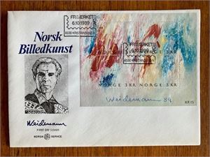 FDC Weidemann Miniark  (Frim.dag)