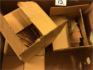 Norge Posearkiv,  mest 50-60 tallet   3,2 kg.   Stempelfunn …