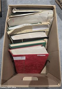 Iran. Duplicates and collections in a box.