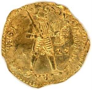 1 Dukat 1724 from the Runde Treasure.