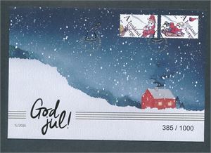 POSTENS GULLBREV Nk 1948-49, julemerker 2016