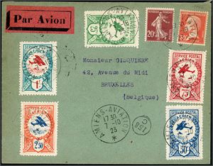 France. 35 covers, 17 are Air Mail, First Flights etc.