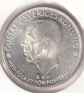 Sverige 2 kronor jubileum - 1935