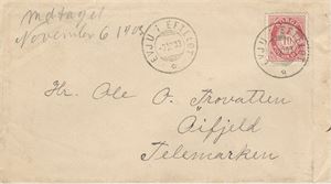 SL EVJU i EFTELØT 3-XI-03 (Bu,7pkt) på brev til Telemark