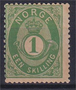NK 16 II b ** 1 skill ph.  (Sentrert venstre)    Verdi 675.-
