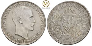 2 kroner 1914 Haakon VII. Kv.0/01