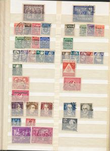 DDR/SOVJETISK ZONE o samling i innstikksbok til 1962 inkl en god del sperreverdier 50-tallet og nyere