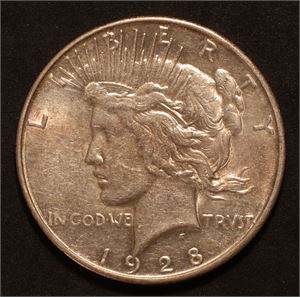 USA 1 dollar 1928 S. Kv. 01