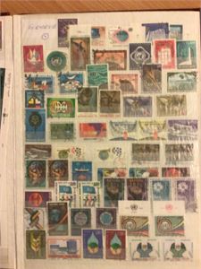 FN Geneve , instikksbok 16s, med */**/st. dubletter (halvfull )