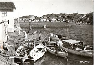 Postkort. Gamle Hellesund