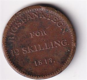 12 skilling 1813 - Kongsbergvariant
