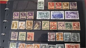 SCHWEIZ samling i visiralbum med en del bättre som PAX-serien stämplat.
