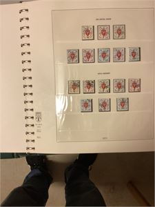 Isle of Man 1973 - 1994 samling stemplet i Lindneralbum  komplett