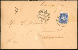 Ca 65 norske forsendelser, fra ca 1910 til 1960 i album.