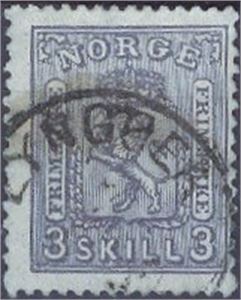 NK 13a stemplet Lyngør (AA,5) på 3 skill 3 våpen (2.300.-)