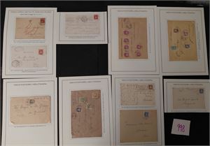 Bind 2 fra samme samling som forrige med Nk 77-157. Her er flere utenlandsbrev til Colombia, Kina etc og flere førsteflyvninger