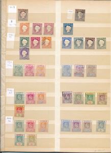 GAMBIA x/o 128 forskjellige fra SG 2-200. Hengslet til 50% fra og med SG 170 (£ 1500)